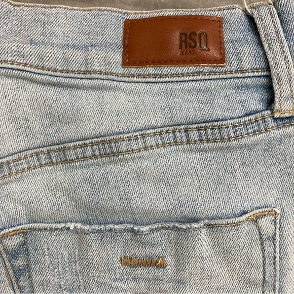 RSQ Jeans Toronto Slim Taper Light Wash Vintage Flex Ripped Jeans 28 x 32 - Picture 6 of 10